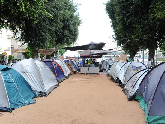 מחאת האוהלים / צלם: תמר מצפי